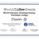 WBC Judge Certificate - Dixon Ip